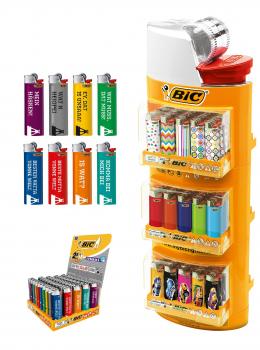 BIC Aktion 200 x BIC Maxi RUHRPOTT SPRÜCHE  J26 Motive + GRATIS BIC Feuerzeug  A